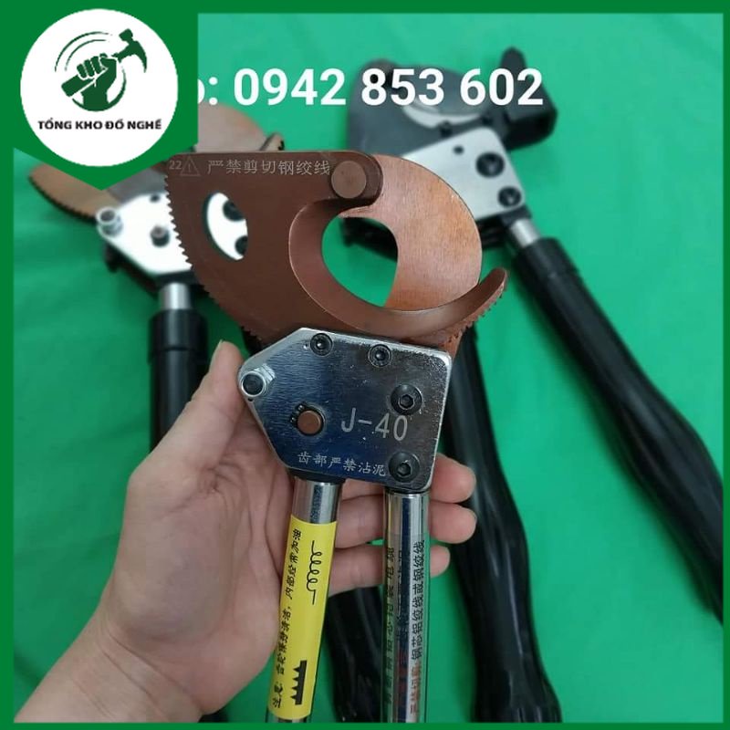 Kìm cắt cáp nhông, kéo cắt cáp nhông J40 - J52 - J30 _ TKDN