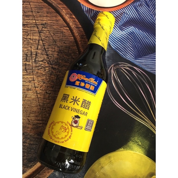 Giấm Đen Đặc Biệt Hong Kong 500ml/ Dấm Đen/ Black Vinegar Hong Kong