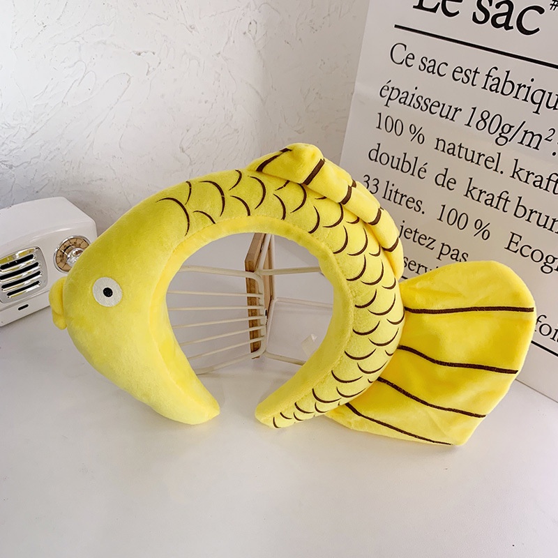 Băng Đô Cài Tóc Hoạt Hình Khủng Long / Cua Nhồi Bông Siêu Dễ Thương Vui Nhộn Rửa Mặt / Biểu Diễn Cho