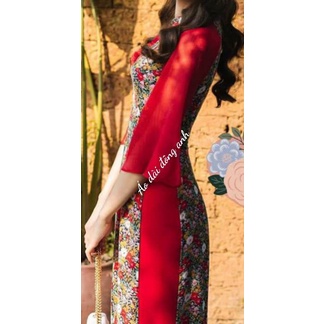 Áo dài mẫu mới hot trend, áo dài tết, dự tiệc - Áo Dài Đông Anh
