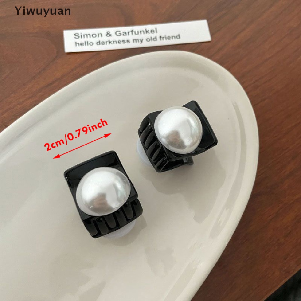 2 Kẹp Tóc Đính Ngọc Trai Nhân Tạo Thời Trang Cho Nữ