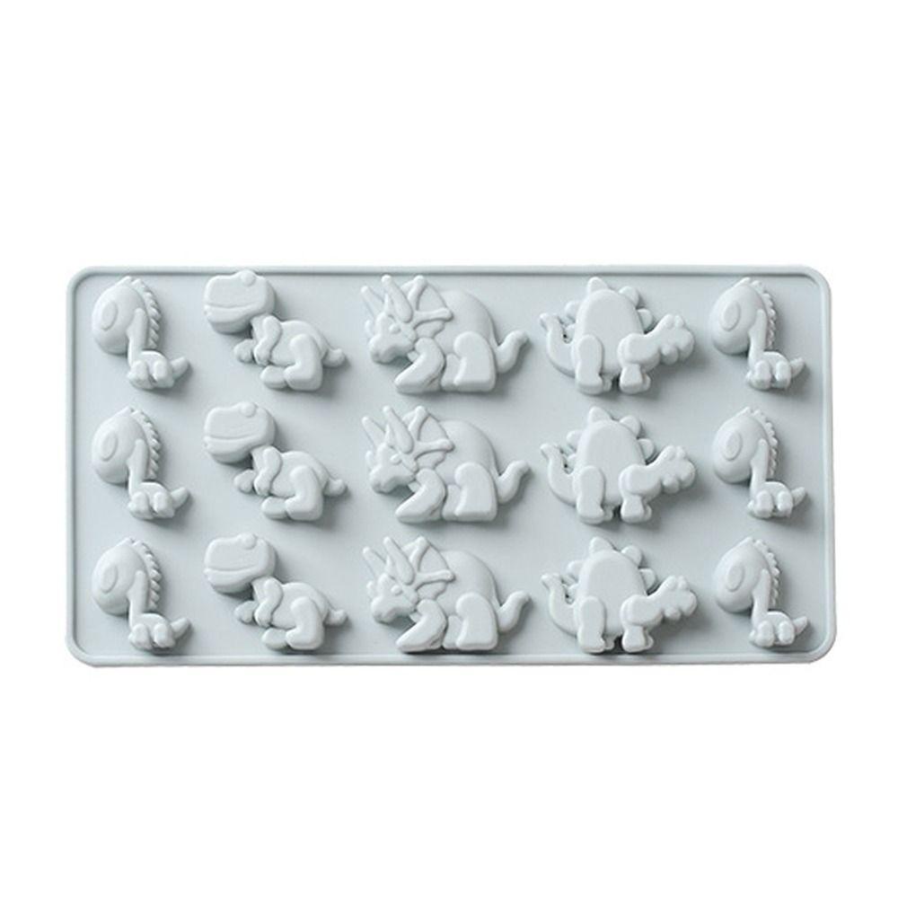 FOREVER Khuôn Silicone Làm Bánh / Xà Phòng Hình Khủng Long DIY