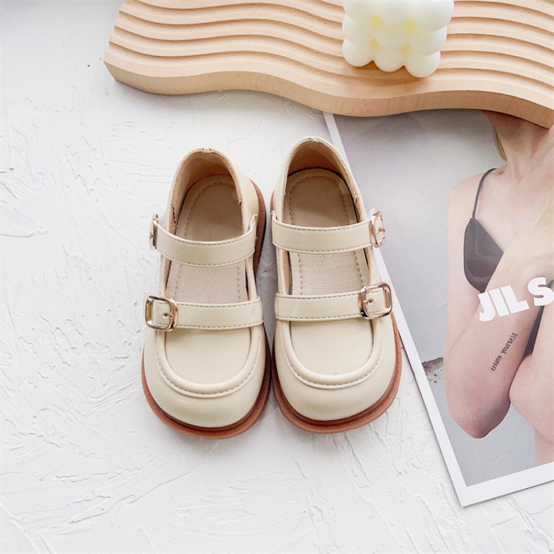 Giày Công Chúa Đế Mềm Thoải Mái Phong Cách Anh Quốc Cho Bé Gái