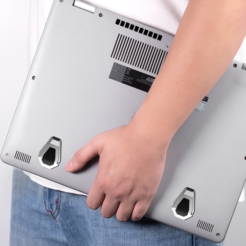 Set 2 Giá Đỡ Laptop Tản Nhiệt Có Thể Gấp Gọn Hình Hoa Hướng Dương
