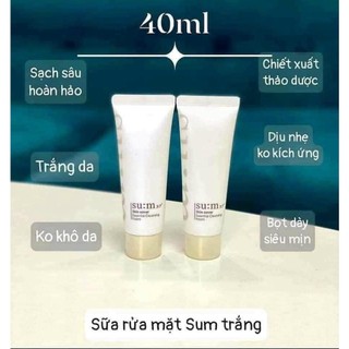 SỮA RỬA MẶT SU:M 37 ESSENTIAL CLEASING FOAM 40ML