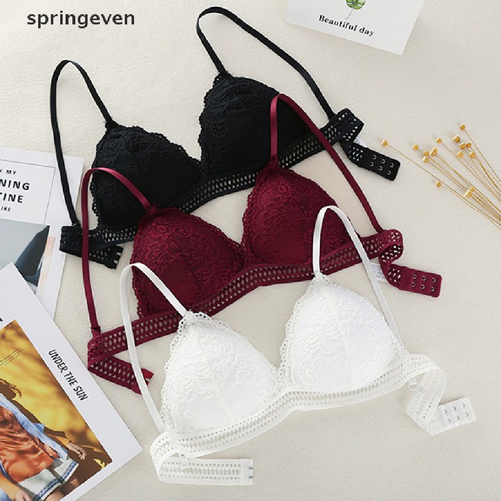 Áo lót Thêu Hoa Cổ V Xẻ Sâu Gợi Cảm Cho Nữ