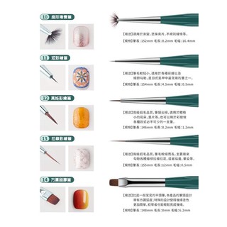 Set Cọ Moding Dành Cho Sơn Gel