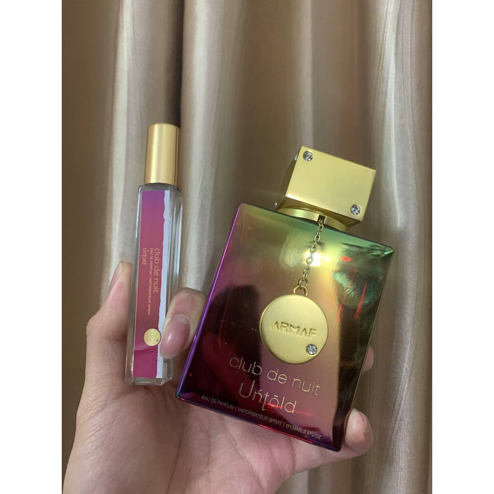 Armaf Club de Nuit - Untold EDP 10ml Chính Hãng