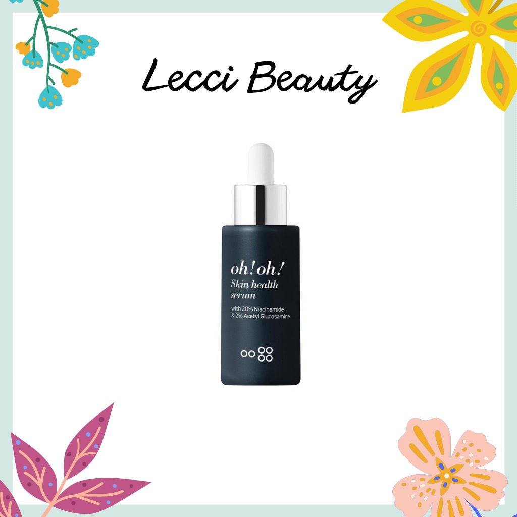 Tinh Chất Dưỡng Sáng Da, Giảm Thâm Nám & Se Khít Lỗ Chân Lông oh!oh! Skin Health Serum with 20% Niacinamide & 2% Acetyl