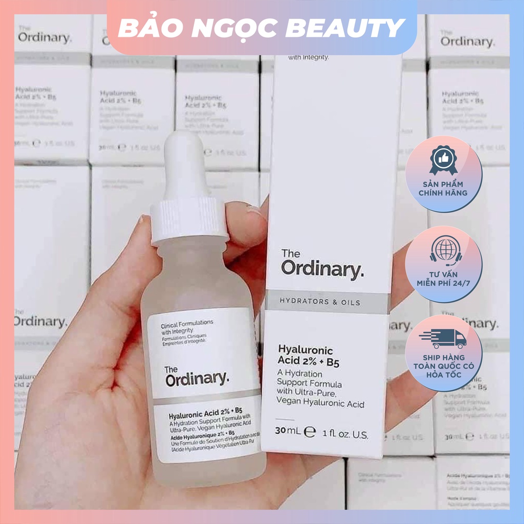 Serum cấp nước, phục hồi da Hyarulonic acid 2% + B5 The Ordinary 30ml