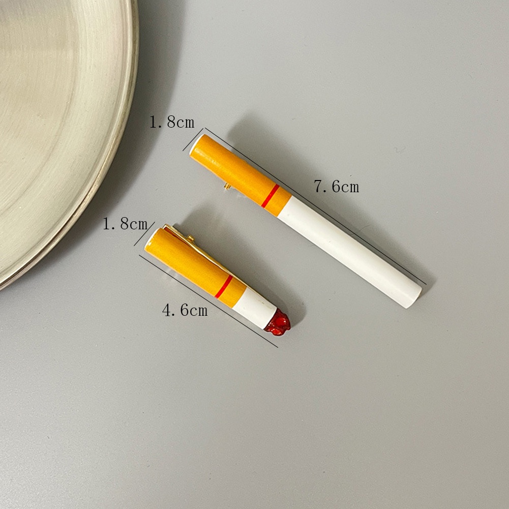 Kẹp Tóc Hóa Trang Hình Điếu Thuốc Sáng Tạo