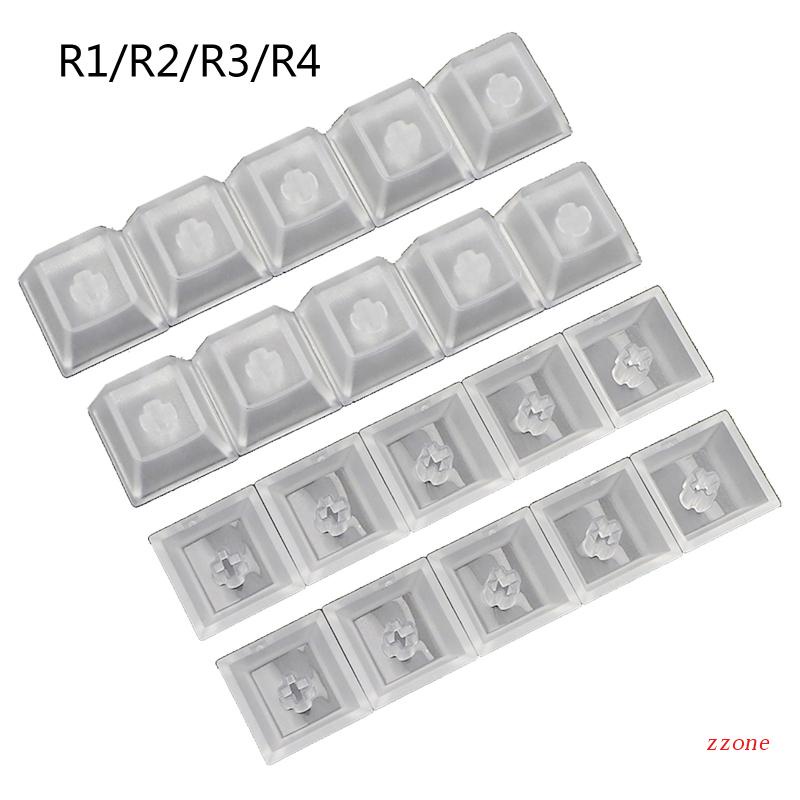 Set 20 Nút Bàn Phím Cơ Bằng ABS Trong Suốt Cho Cherry Switch