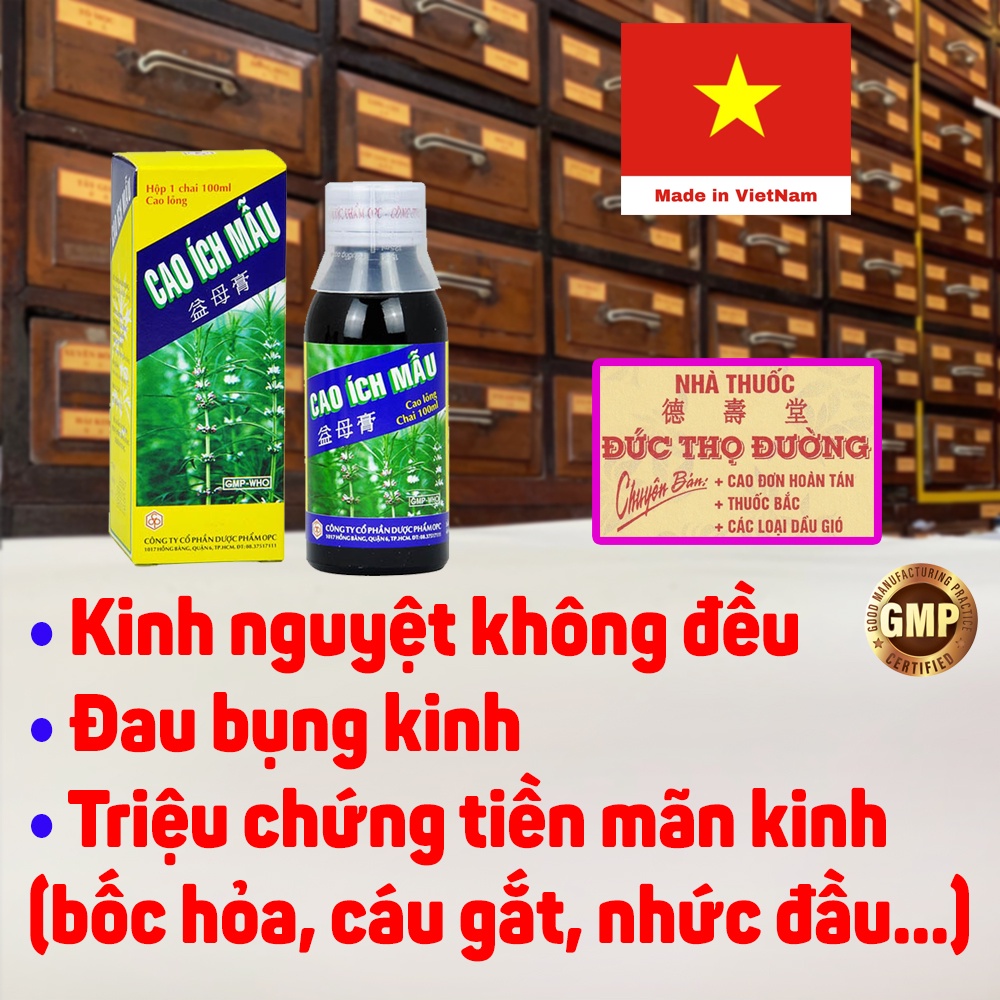 Cao Ích Mẫu OPC - Chai 180 ml