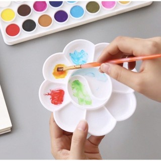 Cọ vẽ cơ bản / combo 3 cọ 1 khay hoặc 1 cây lẻ