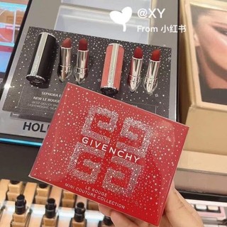 Set Son Givenchy Mini Le Rouge Couture Lipstick 4 thỏi