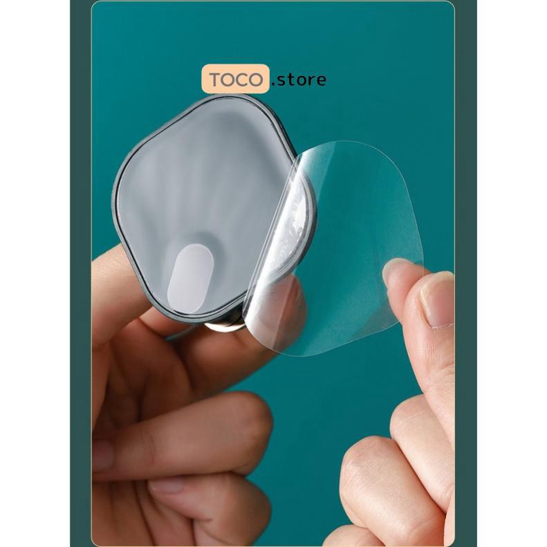 Combo 4 Móc gắn tường treo đồ tiện lợi cho phòng ngủ, nhà cửa hình vỏ sò