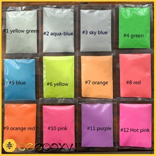 Bột Màu Dạ Quang 10g