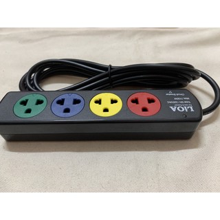 Ổ cắm LIOA 4 ổ 3 chấu dài 3M thiết kế mới ổ cắm ngang