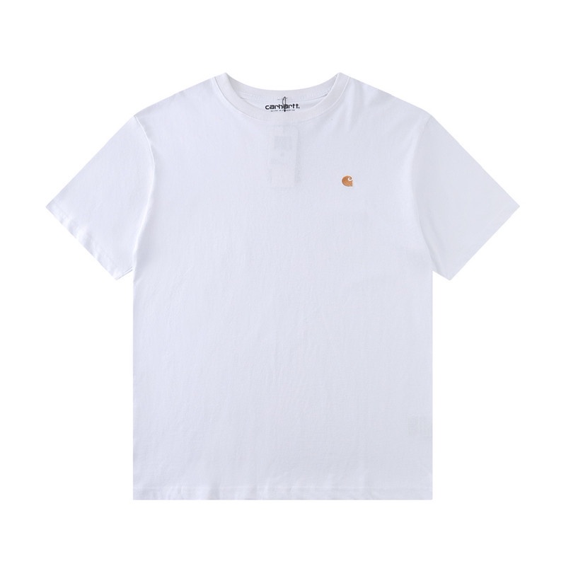 Áo Thun Thể Thao Tay Ngắn Vải Cotton Thêu Họa Tiết CARHARTT Thời Trang Cho Nam Và Nữ