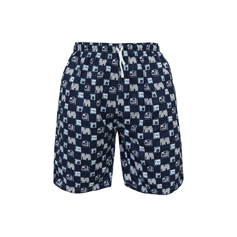 Quần short nam lưng thun cotton mặc ở nhà thoáng mát - Hometex chính hãng