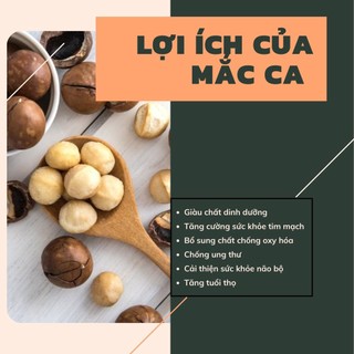 Hạt Mắc Ca Úc Nứt Vỏ [ Hộp 500gr]