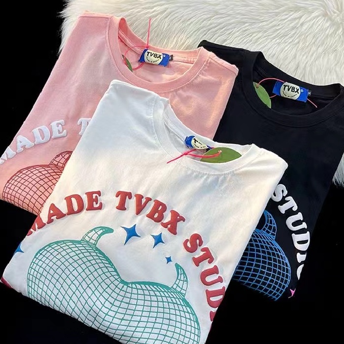 NRVP Áo Thun 100% Cotton Tay NgắN Plus Size Cho Nam Và Nữ