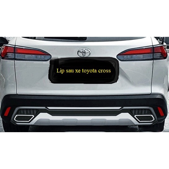 Lip trước sau, cản trước sau, lip trước, lip sau, ốp cản trước sau xe TOYOTA CROSS