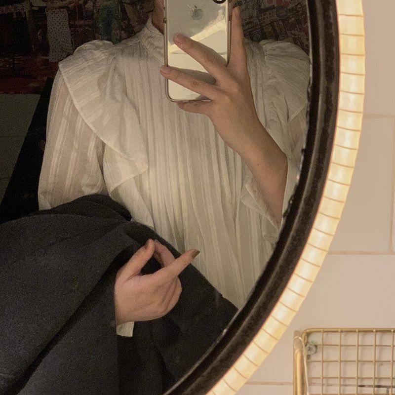 Đầm COZOKC dài tay phong cách cổ điển thời trang dành cho nữ