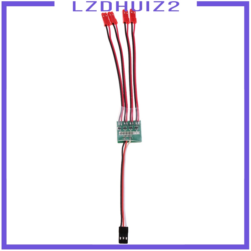 Bộ Điều Khiển Đèn LED 4 Trục Cho Máy Bay Điều Khiển Từ Xa 4S