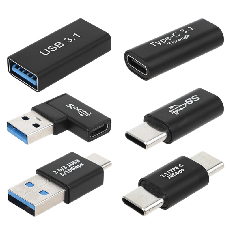LIDU1 Durable Universal Type C to USB 3.0 Male Female Adapter OTG USB C to Type C Male Female Charge Data Converter Conn
