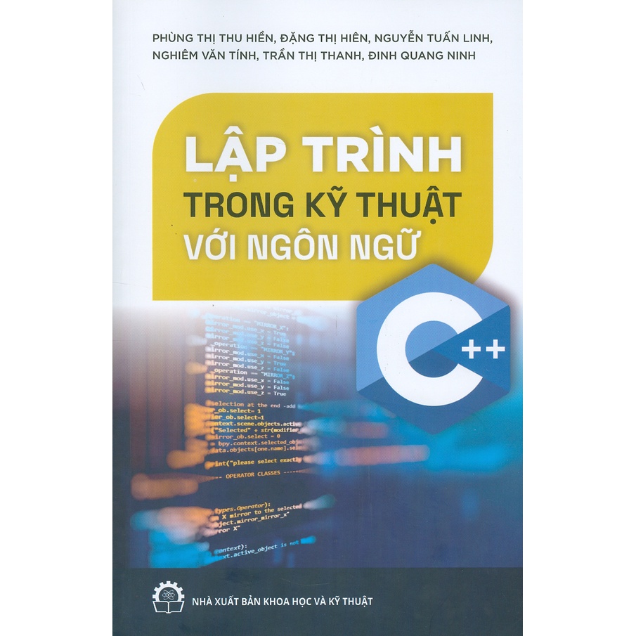 Sách - Lập Trình Trong Kỹ Thuật Với Ngôn Ngữ C++