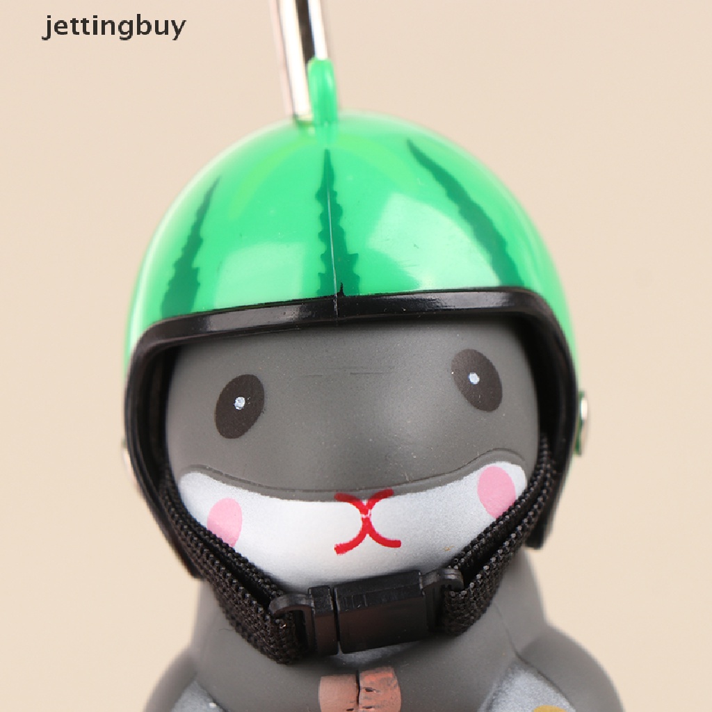 Chuông xe đạp JETTING kiểu dáng chuột hamster hoạt hình đáng yêu tiện lợi