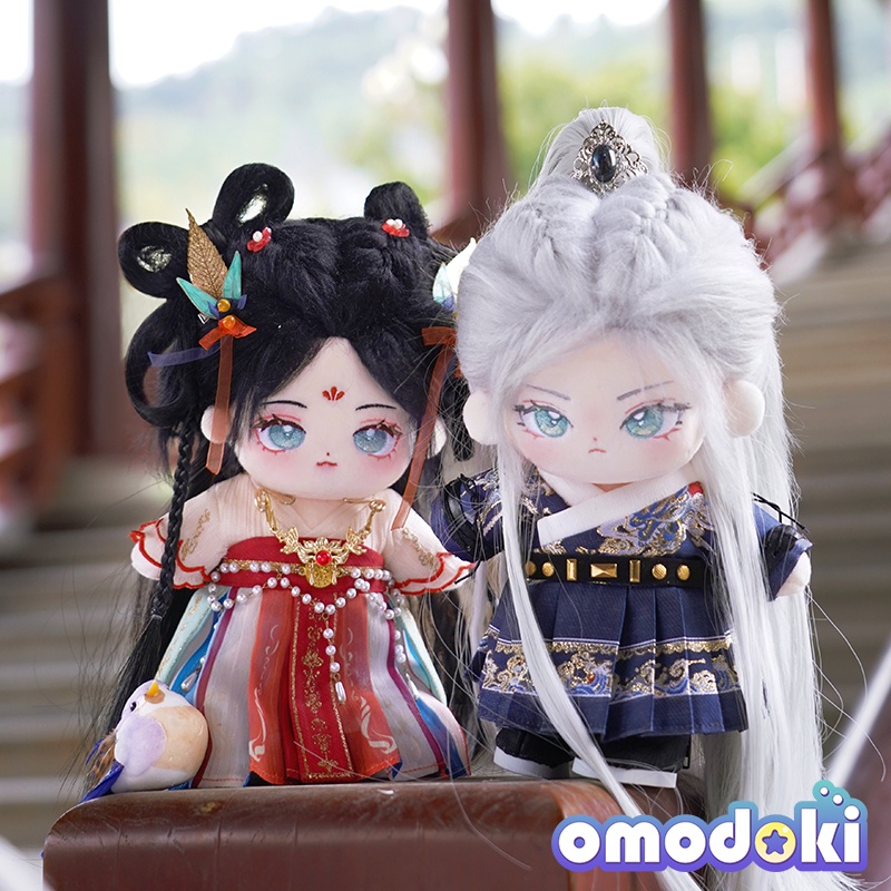 Doll không thuộc tính tóc tơ dài 20cm - Búp bê không thuộc tính tóc dài kèm outfit 20cm