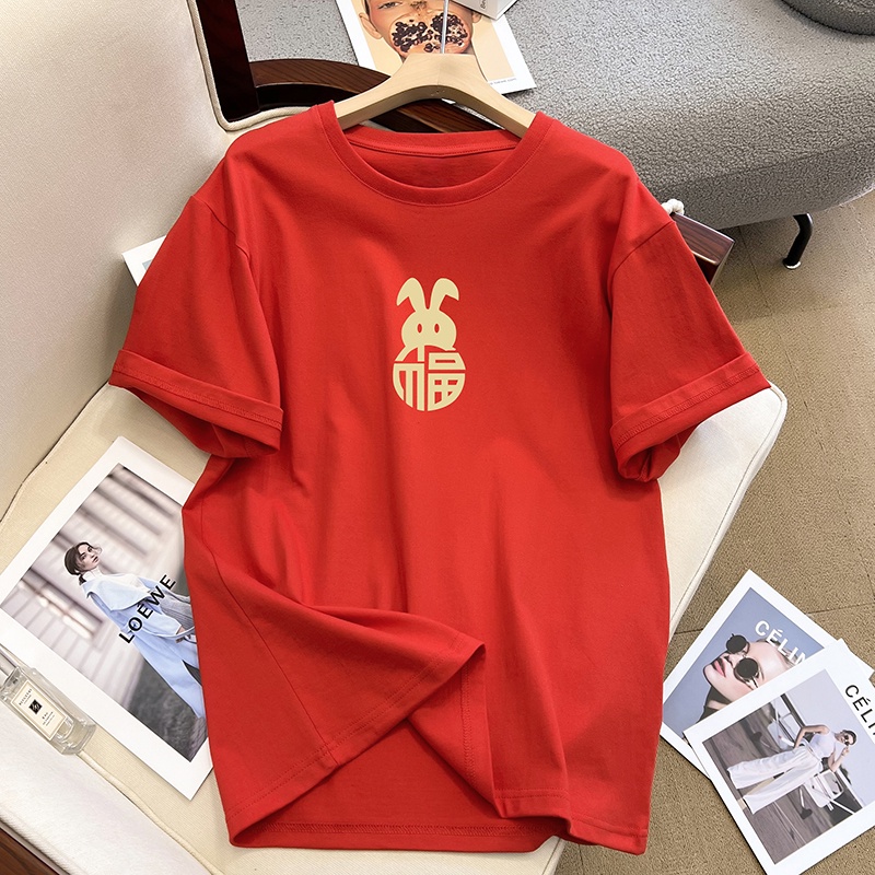 NRVP Áo Thun 100% Cotton Tay NgắN Plus Size Cho Nam Và Nữ