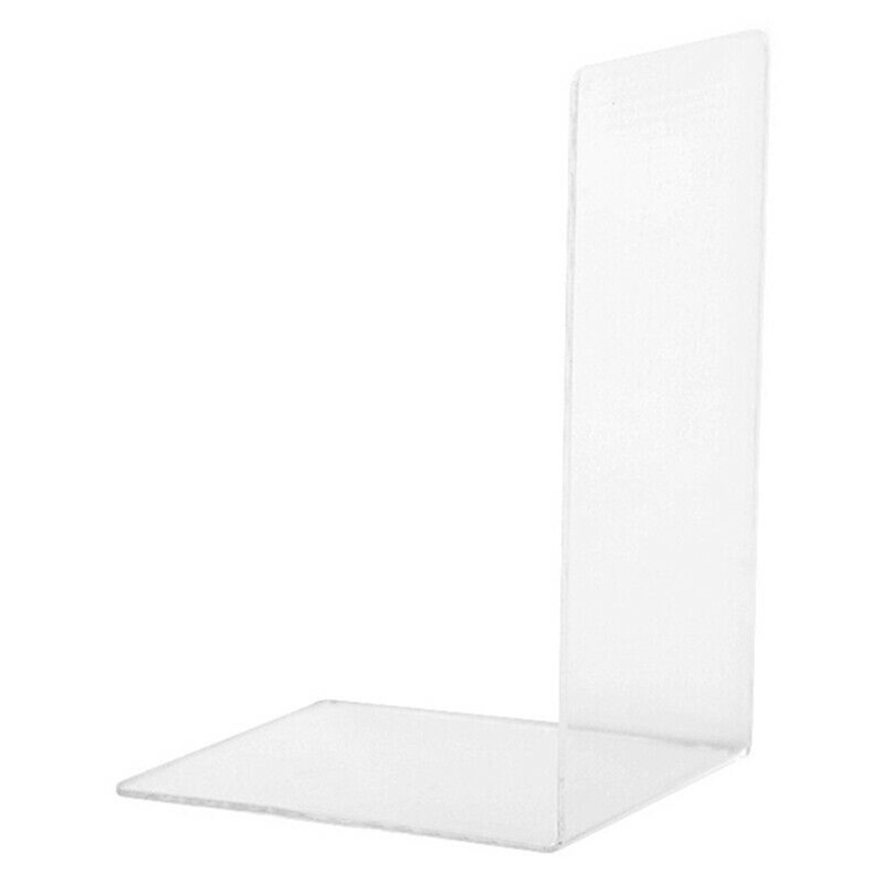 Kệ Đựng Sách Bằng Acrylic Trong Suốt Chống Trượt Hình Chữ L