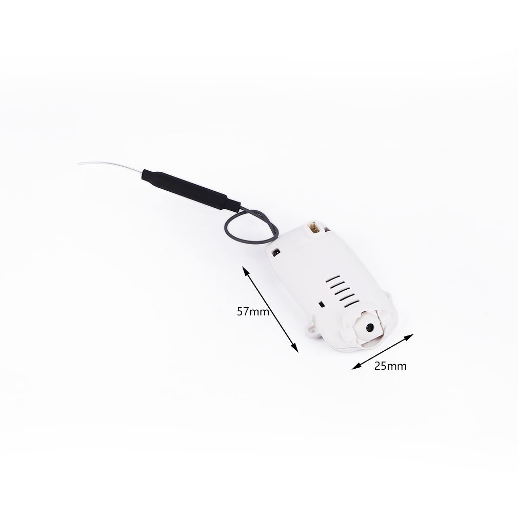 White 0.3MP FPV Real-Time Aerial Camera Helicopter Components for MJX C4005.