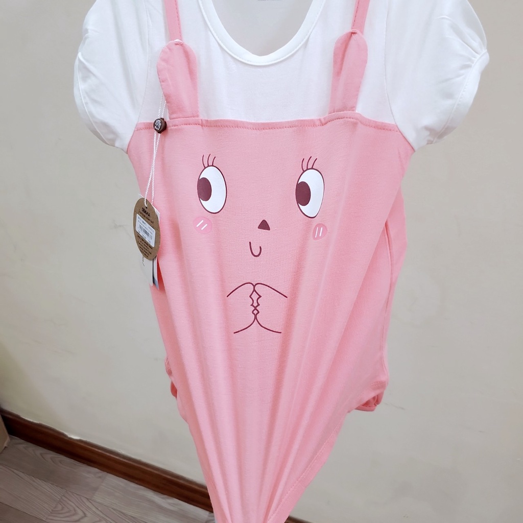 Dokma 2023 Bộ quần áo cộc tay mùa hè cúc vai vải cotton mỏng mát cho bé 9-36 tháng