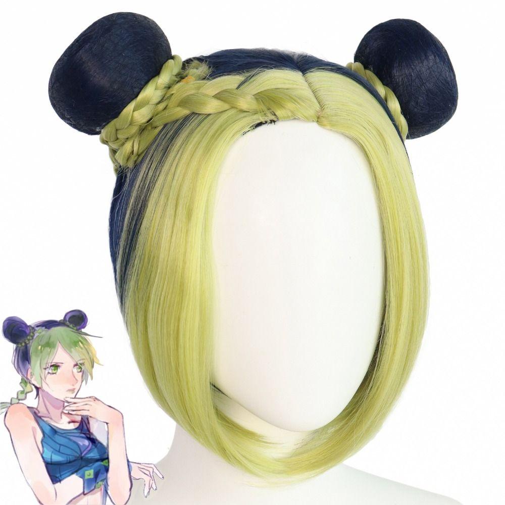 LOMBARD Bộ Tóc Giả Hóa Trang Jujo Jolin Bằng Sợi Tổng Hợp Vô Hình Tự Nhiên Thoáng Khí