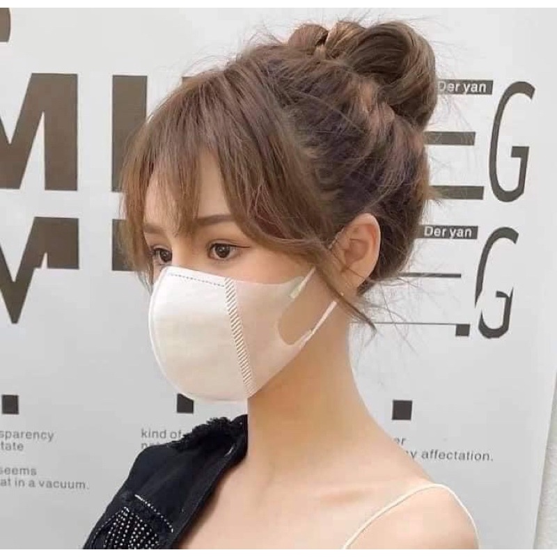Khẩu Trang 5D Siêu Ôm Mặt Chống Lem Son , Dùng Cho Cả Nam Nữ