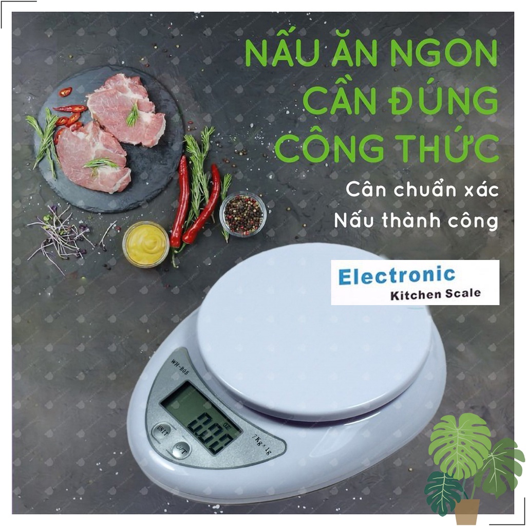 Cân Điện Tử Mini 1g - 5kg - Cân Tiểu Ly - Cân Nhà Bếp