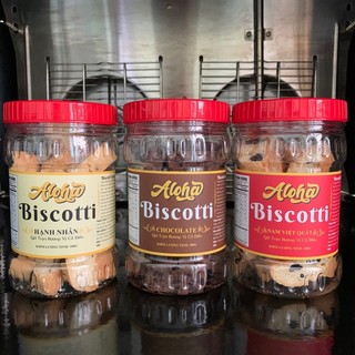 Bánh Biscotti - Bánh hạt dinh dưỡng hộp 195gr