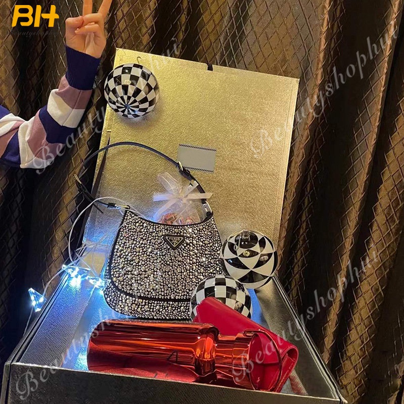 Túi Đeo Vai Đính Đá Lấp Lánh Thời Trang Mới 2023 Cho Nữ