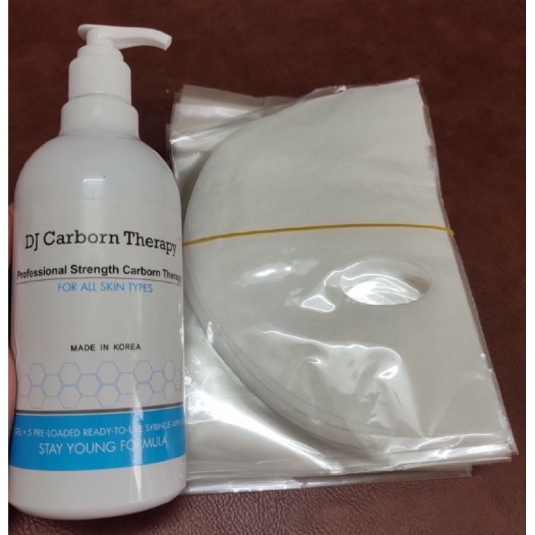 Chai Gel + 35 Mask CO2 Carbon Therapy 500ml Thải Độc Da