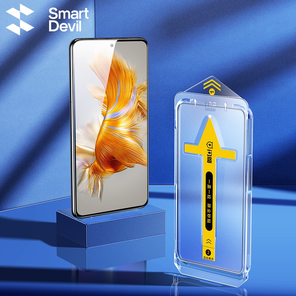 SmartDevil Kính Cường Lực HD Bảo Vệ Toàn Màn Hình Chống Dấu Vân Tay Cho Huawei mate50 / mate30 / Huawei P50 / P40 / P30