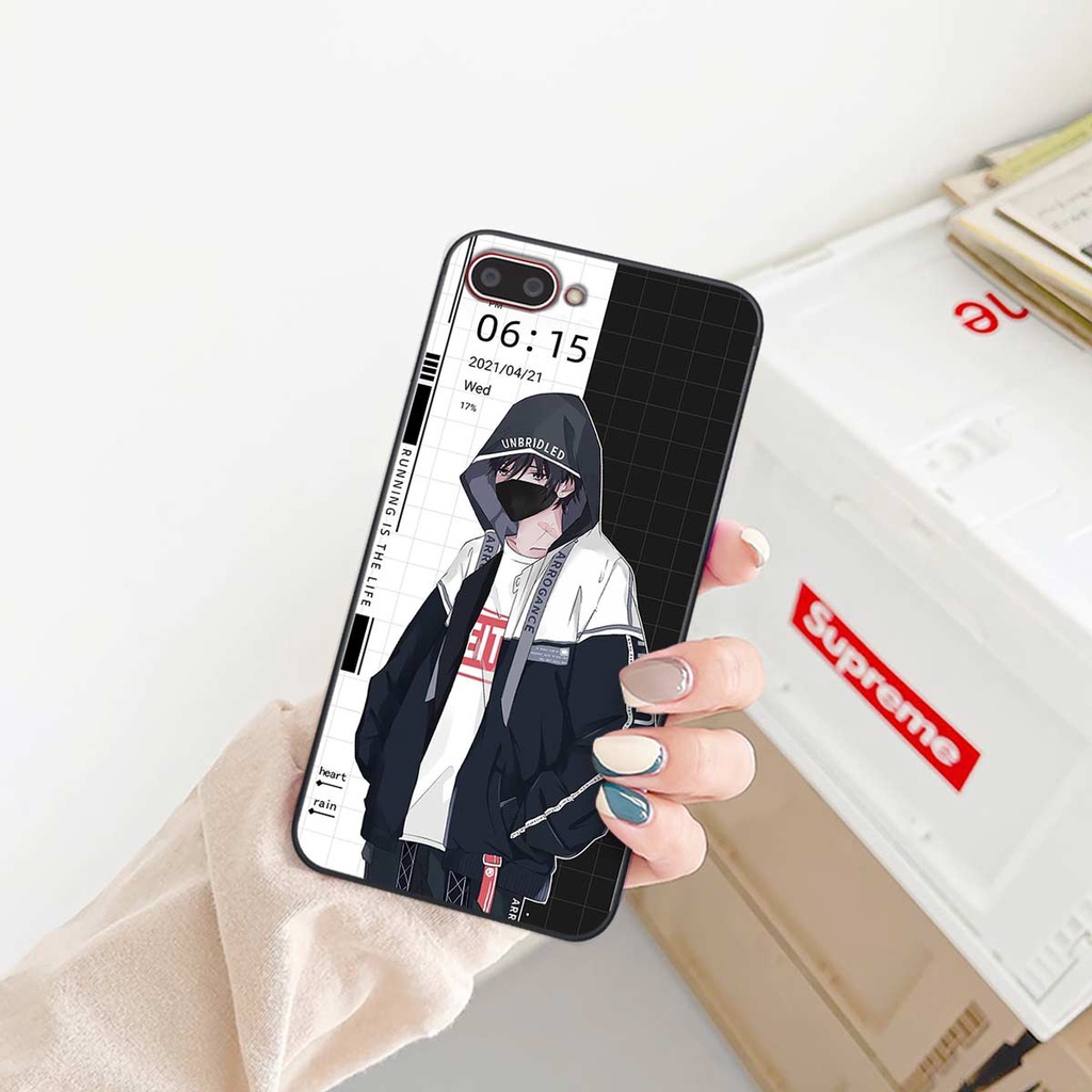 Ốp lưng Oppo A3s / A1k hình anime boy girl phong cách thời trang, ốp rẻ đẹp