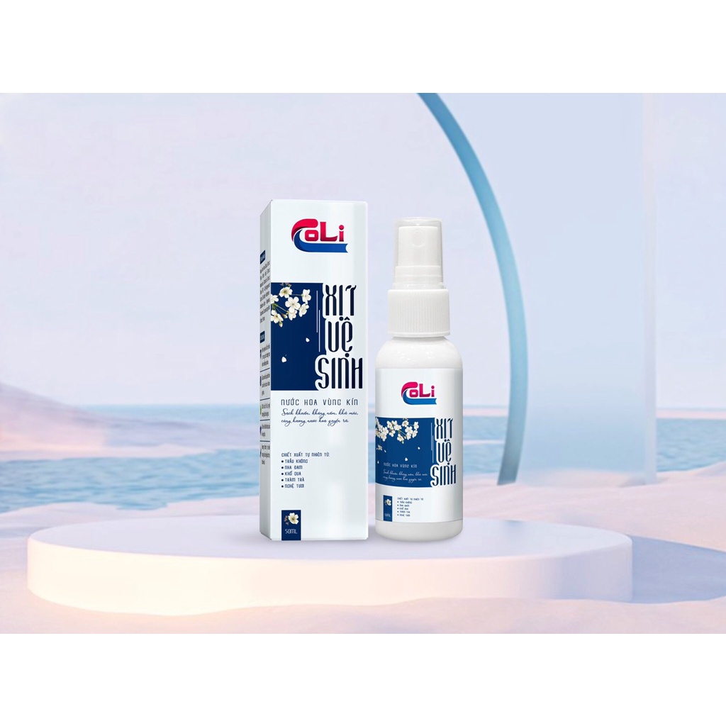 COLI Nước hoa vùng kín- Xịt vệ sinh sạch khuẩn kháng nấm