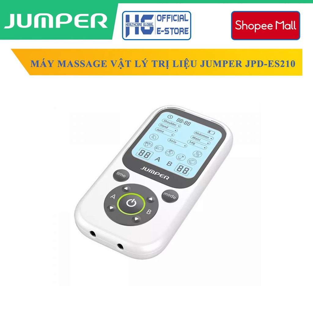 Máy Massage Xung Điện Vật Lý Trị Liệu Công Nghệ TENS Jumper JPD-ES210 | Kích Thích Thần Kinh Và Cơ Bằng Xung Điện Qua Da