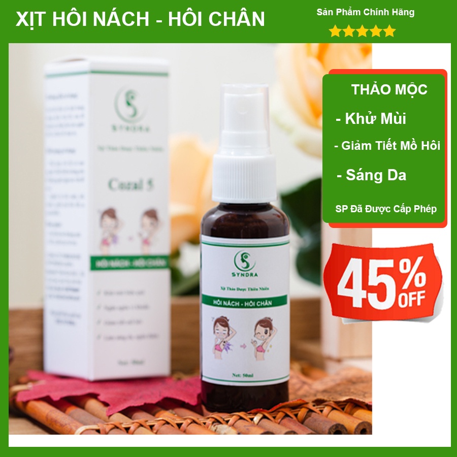 Xịt khử mùi hôi nách hôi chân vĩnh viễn ngăn tiết mồ hôi và vi khuẩn giữ nách luôn khô thoáng thơm tho