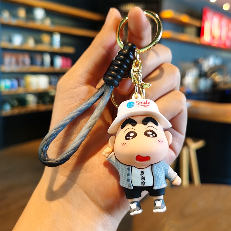 Móc Khóa Hình Búp Bê Cậu Bé Bút Chì Dễ Thương