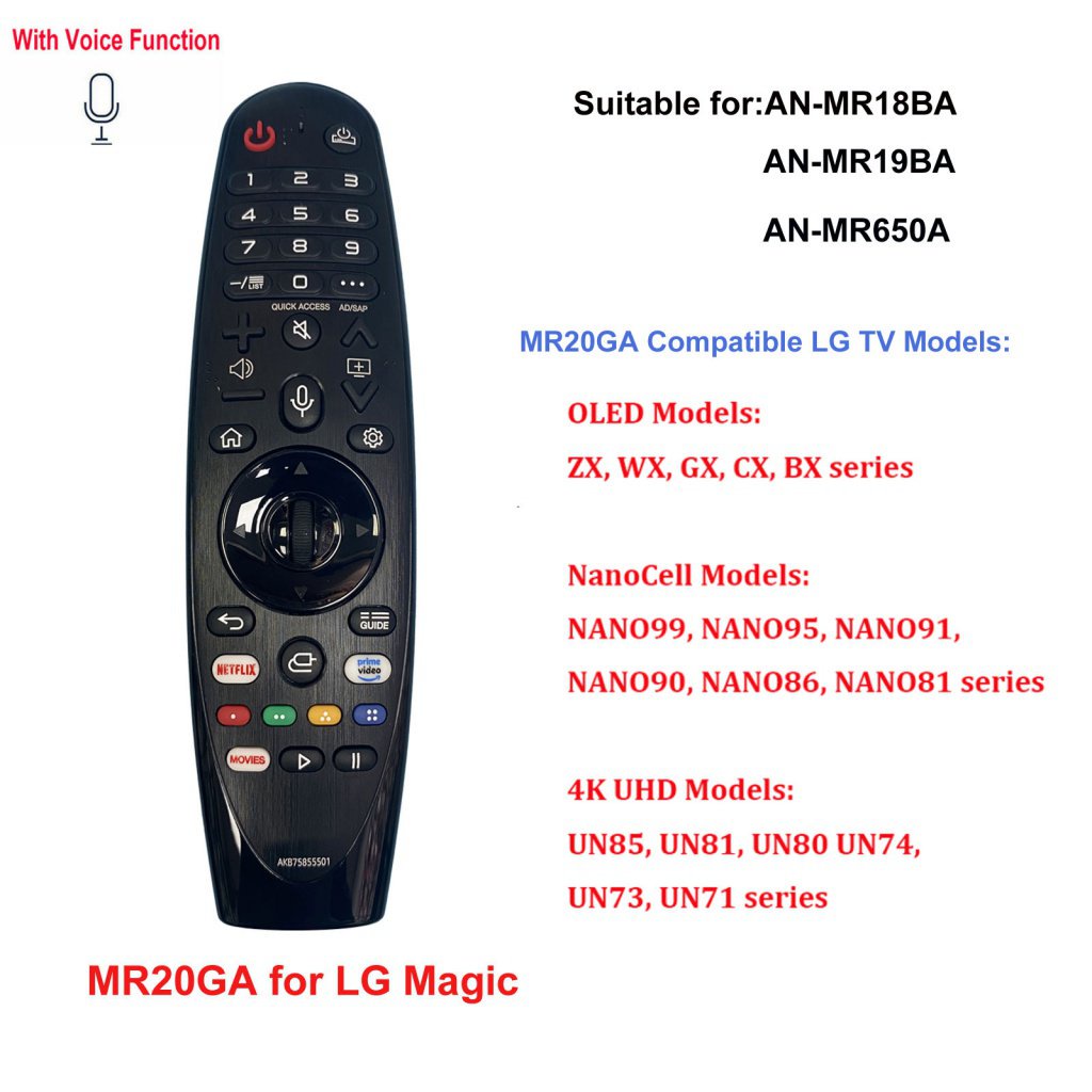 Điều Khiển Từ Xa AN-MR18BA AN-MR19BA MR20GA AN-MR600 AN-MR650A Cho TV Thông Minh LG